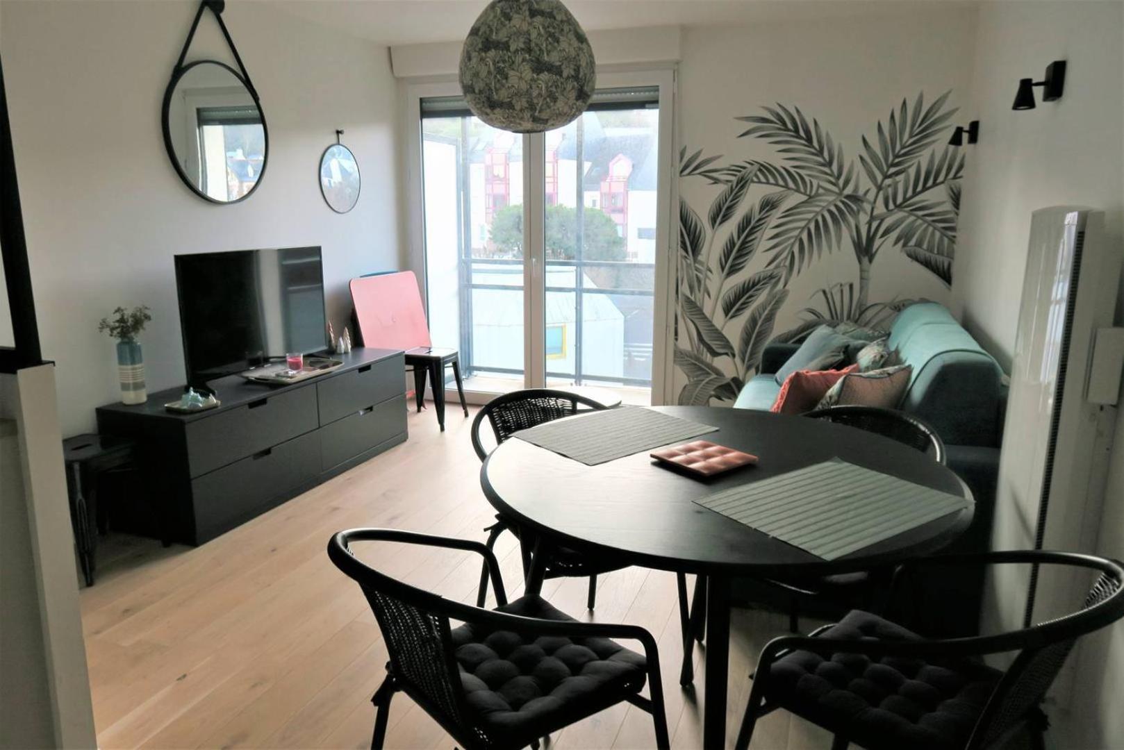 Bel Appartement Neuf Plage De Trestraou A Perros-Guirec - Ref 862 Exterior photo